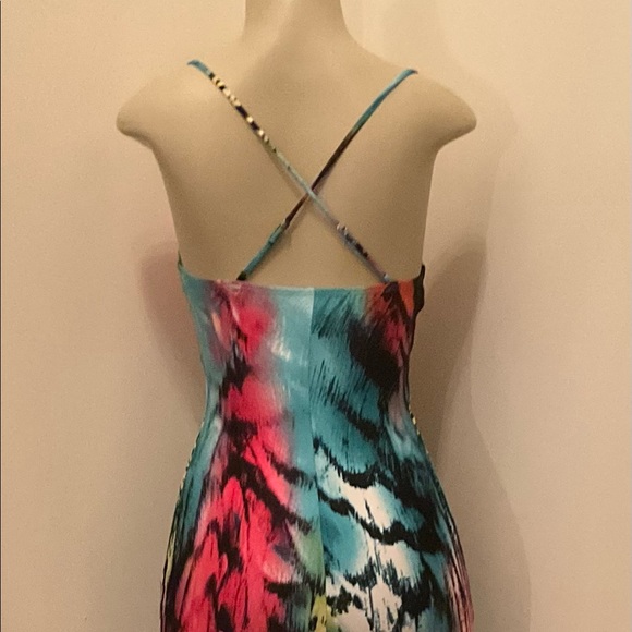 Mermaid Dress with cutout and Split - Picture 5 of 8